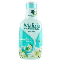 Malizia Bagno Schiuma con Antibatterico Muschio Bianco Ml.1000