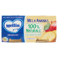 Mellin Omogeneizzato Mela e Ananas Gr.100X2