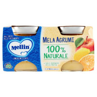 Mellin Omogeneizzato Mela e Arancia Gr.100X2