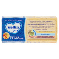 Mellin Omogeneizzato Pesca Gr.100X2