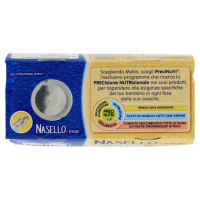 Mellin Omogeneizzato Pesce Nasello Gr.80X2