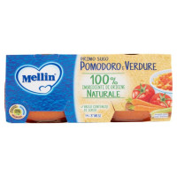 Mellin Primo Sugo Pomodoro e Verdure Gr.80 X Pz.2