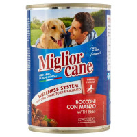 Miglior Cane Bocconi con Manzo Gr.405