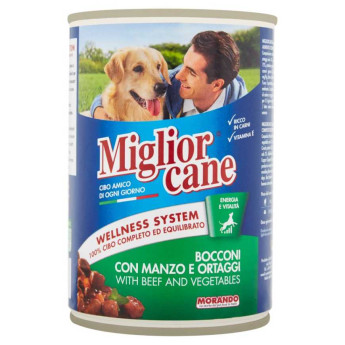 Miglior Cane Bocconi con Manzo e Ortaggi Gr.400