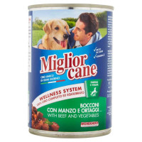 Miglior Cane Bocconi con Manzo e Ortaggi Gr.400