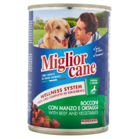 Miglior Cane Bocconi con Manzo e Ortaggi Gr.400
