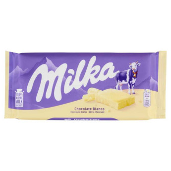 Milka Barretta Cioccolato Bianco Gr.100
