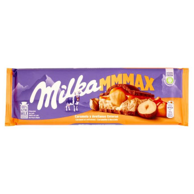 Milka Tavoletta di Cioccolato al Latte con Caramello e Nocciole Gr.300