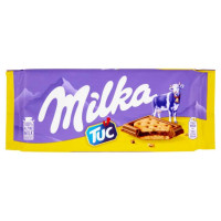 Milka Tavoletta di Cioccolato con Tuc Gr.87