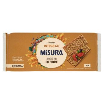Misura Fibrextra Crackers Integrali Gr.385