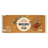 Misura Fibrextra Crackers Integrali Gr.385