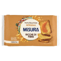 Misura Fibrextra Fette Biscottate con Fibre di Frumento e Avena Gr.320