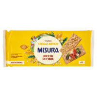 Misura Multicereali Crackers Farro, Grano Saraceno e Quinoa Gr.350