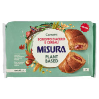 Misura Naturìcca Cornetti Sciroppo d'Acero e Cereali Plant Based Pz.6 Gr.298