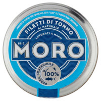 Moro Tonno Naturale Vaso Vetro Gr.190