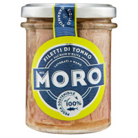 Moro Tonno Olio Oliva in Vaso Vetro Gr.190
