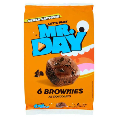 Mr.Day Brownies al Cioccolato Pz.6 Gr.210