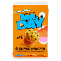 Mr.Day Super Muffin con Pepite di Cioccolato Fondente Pz.6 Gr.300