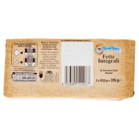 Mulino Bianco Fette Biscottate Integrali Pz.36 Gr.315