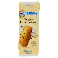 Mulino Bianco Plumcake con Yogurt Italiano e Gocce di Cioccolato Pz.10 Gr.350