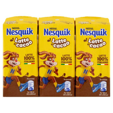 Nesquik Ready To Drink Ml.180 Pz.3