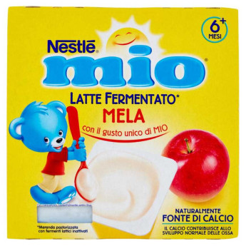Nestlè Mio Merenda al Latte e Mela Pz.4 Gr.100