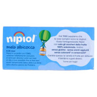 Nipiol Omogeneizzato Albicocca e Mela Gr.80X2