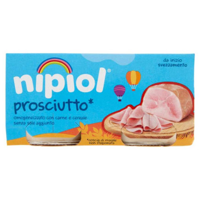 Nipiol Omogeneizzato Carne Prosciutto Gr.80X2