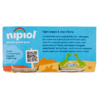 Nipiol Omogeneizzato Carne Vitello e Pollo Gr.80X2
