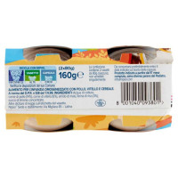 Nipiol Omogeneizzato Carne Vitello e Pollo Gr.80X2
