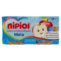 Nipiol Omogeneizzato Frutta Mela Gr.80X2
