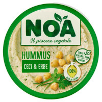 Noa Hummus di Ceci & Erbe Senza Glutine Vegano Gr.175
