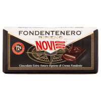 Novi Tavoletta Fondente Nero Ripieno 72% Gr.105