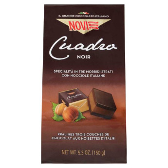 Novi Tavoletta di Cioccolato Cuadro Noir Cremino Gr.150