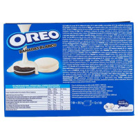 Oreo Banadas Bianco Biscotti con Copertura di Cioccolato Bianco Gr.246