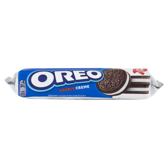 Oreo Tubo Duoble Creme Biscotti con Doppia Crema alla Vaniglia Gr.157