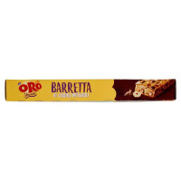 Oro Saiwa Barretta ai Cereali Integrali con Cioccolato e Nocciole Gr.40 Pz.4