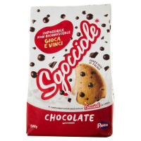 Pavesi Gocciole Cioccolato Biscotti con Gocce di Cioccolato Gr.500
