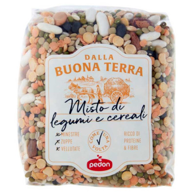 Pedon Buona Terra Misto Legumi e Cereali Gr.500