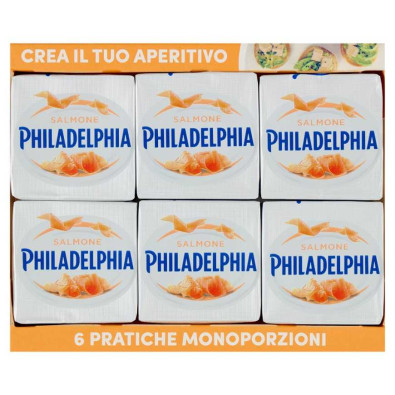 Philadelphia al Salmone Gr.25 X Pz.6