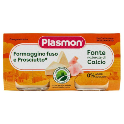 Plasmon Formaggino Fuso e Prosciutto Gr.80 X Pz.2