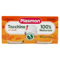 Plasmon Omogeneizzato Carne Tacchino Gr.80X2