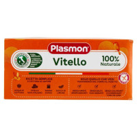 Plasmon Omogeneizzato Carne Vitello Gr.80X2