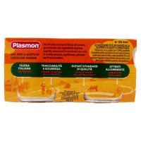 Plasmon Omogeneizzato Carne Vitello e Pollo Gr.80X2