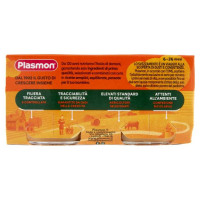 Plasmon Omogeneizzato Frutta 4 Frutti Gr.104X2