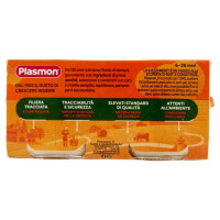 Plasmon Omogeneizzato Spigola Branzino Gr.80X2