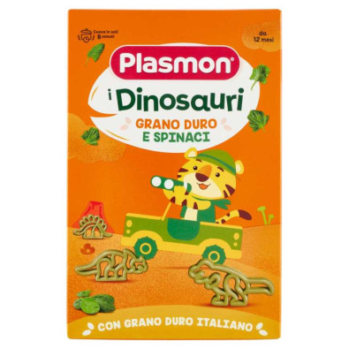 Plasmon Pastina i Dinosauri Grano Duro e Spinaci Gr.250