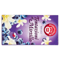 Pompadour Infuso Tentazione al Mirtillo 20 Filtri