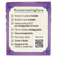 Pompadour Infuso Tentazione al Mirtillo 20 Filtri
