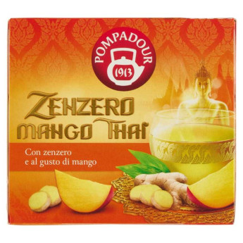 Pompadour Infuso Zenzero e Mango 10 Filtri